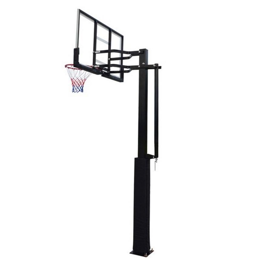 Баскетбольная стационарная стойка DFC ING60A 152x90cm акрил 