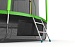 EVO JUMP Cosmo 10ft (Green) + Lower net. Батут с внутренней сеткой и лестницей, диаметр 305 см (зеленый) + нижняя сеть